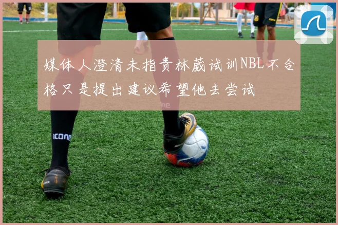 媒体人澄清未指责林葳试训NBL不合格只是提出建议希望他去尝试